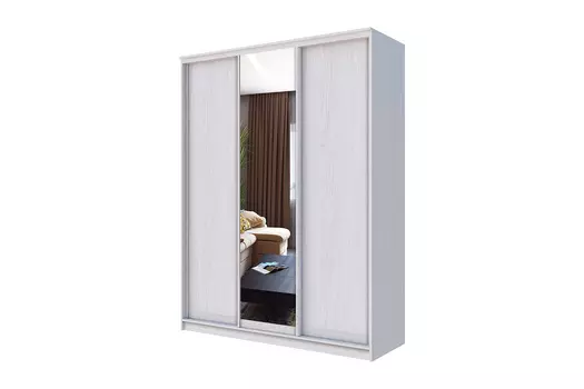 Шкаф-купе 3-дверный Оптима