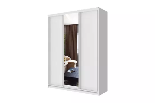 Шкаф-купе 3-дверный Оптима