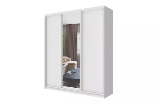 Шкаф-купе 3-дверный Оптима