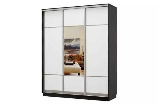 Шкаф-купе 3-дверный Практик 22