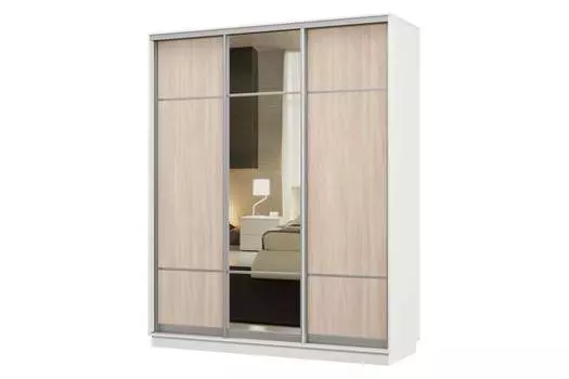 Шкаф-купе 3-дверный Практик 22