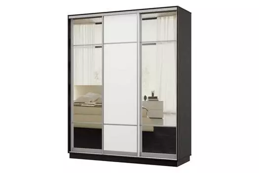 Шкаф-купе 3-дверный Практик 22