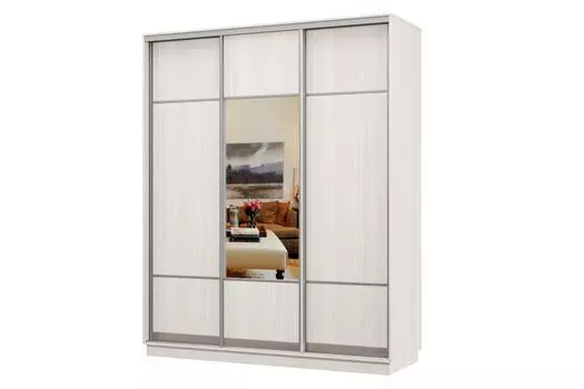 Шкаф-купе 3-дверный Практик 22