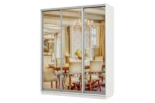 Шкаф-купе 3-дверный Практик 24