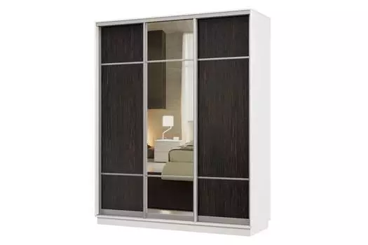 Шкаф-купе 3-дверный Практик 24