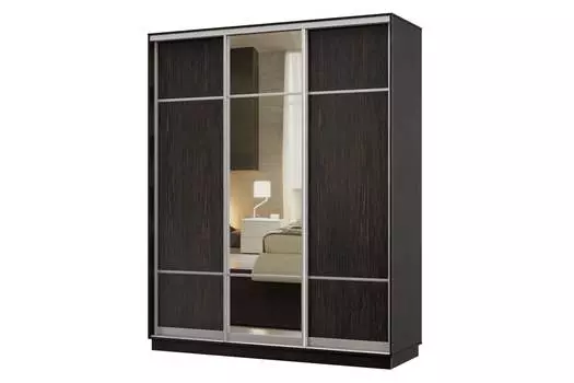 Шкаф-купе 3-дверный Практик 24