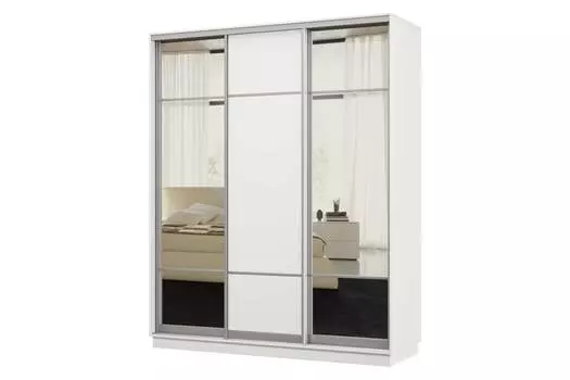 Шкаф-купе 3-дверный Практик 24