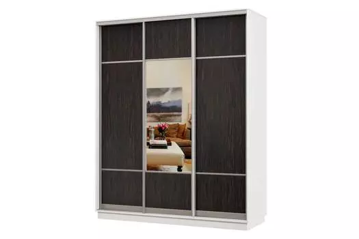 Шкаф-купе 3-дверный Практик 24