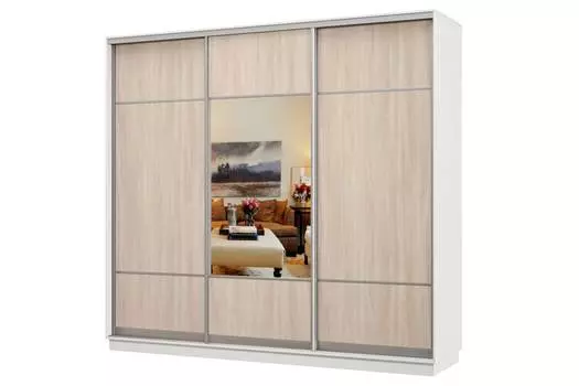 Шкаф-купе 3-дверный Практик 34