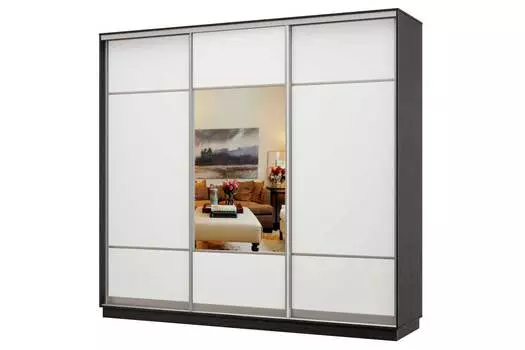 Шкаф-купе 3-дверный Практик 34