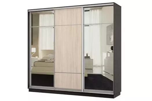 Шкаф-купе 3-дверный Практик 34