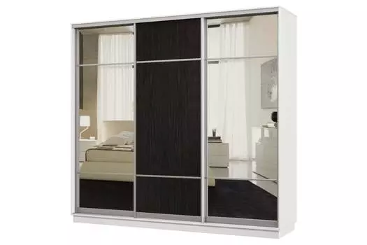 Шкаф-купе 3-дверный Практик 34