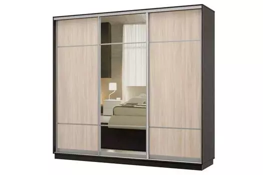 Шкаф-купе 3-дверный Практик 34