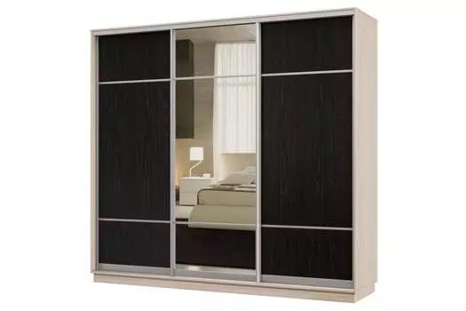 Шкаф-купе 3-дверный Практик 34