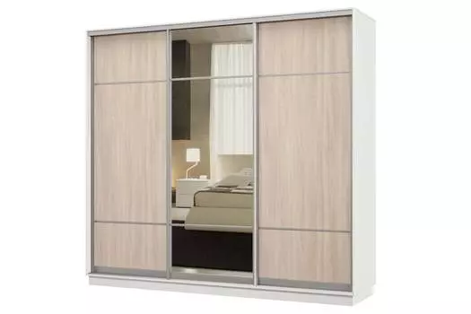 Шкаф-купе 3-дверный Практик 34