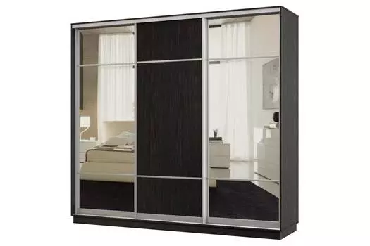 Шкаф-купе 3-дверный Практик 34