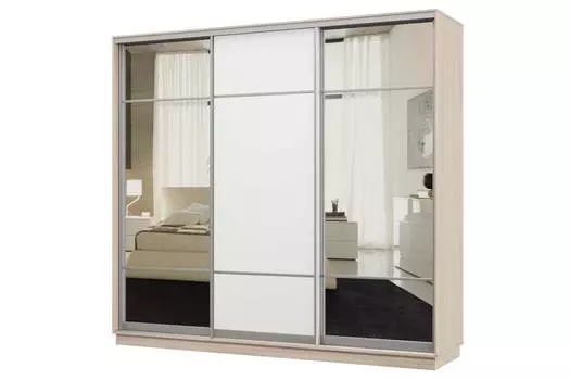 Шкаф-купе 3-дверный Практик 34