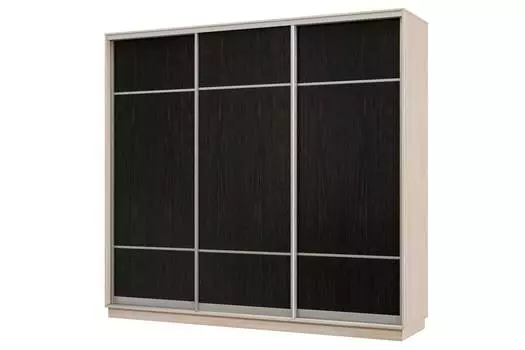 Шкаф-купе 3-дверный Практик 34