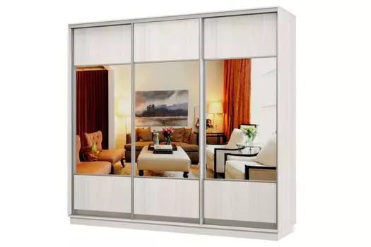 Шкаф-купе 3-дверный Практик 34