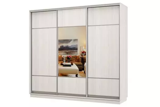 Шкаф-купе 3-дверный Практик 34