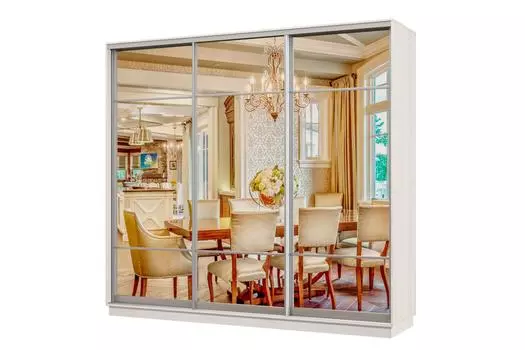 Шкаф-купе 3-дверный Практик 34