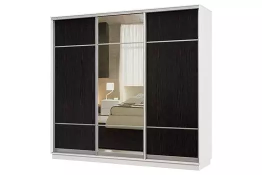 Шкаф-купе 3-дверный Практик 36