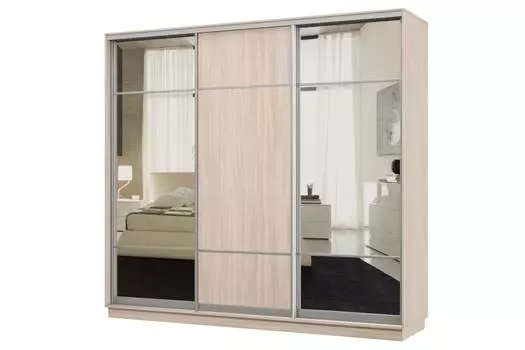 Шкаф-купе 3-дверный Практик 36