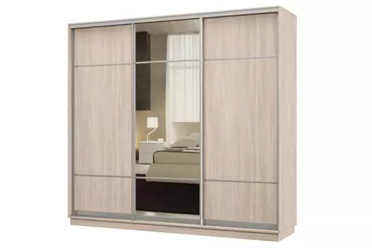 Шкаф-купе 3-дверный Практик 36
