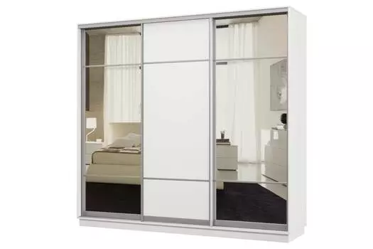 Шкаф-купе 3-дверный Практик 36