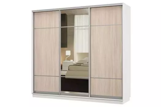 Шкаф-купе 3-дверный Практик 36