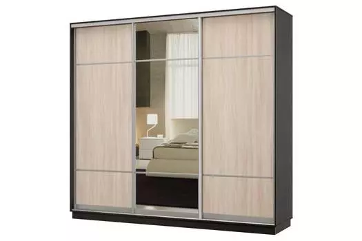 Шкаф-купе 3-дверный Практик 36