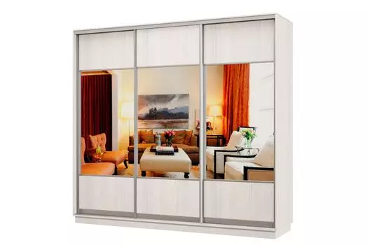 Шкаф-купе 3-дверный Практик 36