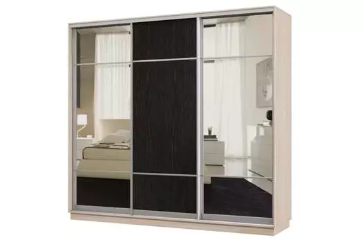 Шкаф-купе 3-дверный Практик 58