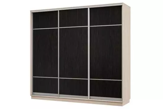 Шкаф-купе 3-дверный Практик 58