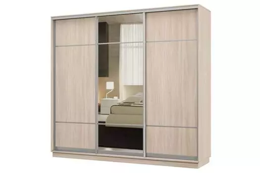 Шкаф-купе 3-дверный Практик 58