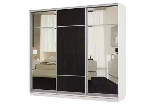 Шкаф-купе 3-дверный Практик 58