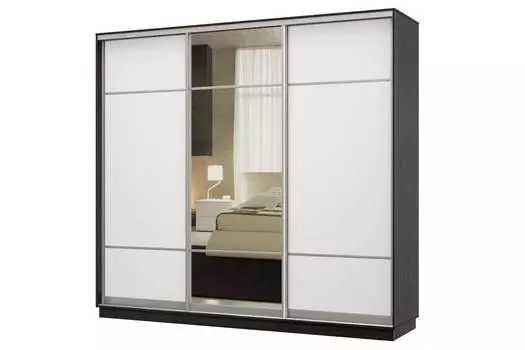 Шкаф-купе 3-дверный Практик 58