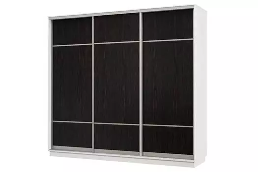 Шкаф-купе 3-дверный Практик 58