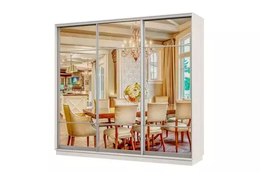 Шкаф-купе 3-дверный Практик 58