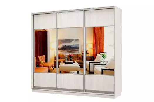 Шкаф-купе 3-дверный Практик 58