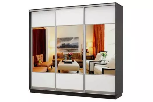 Шкаф-купе 3-дверный Практик 60