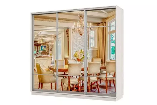 Шкаф-купе 3-дверный Практик 60