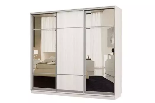 Шкаф-купе 3-дверный Практик 60
