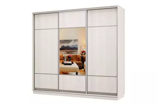 Шкаф-купе 3-дверный Практик 60