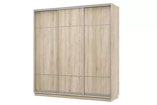Шкаф-купе 3-дверный Практик 60