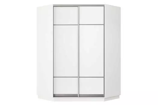 Шкаф-купе угловой 2-дверный Практик 71