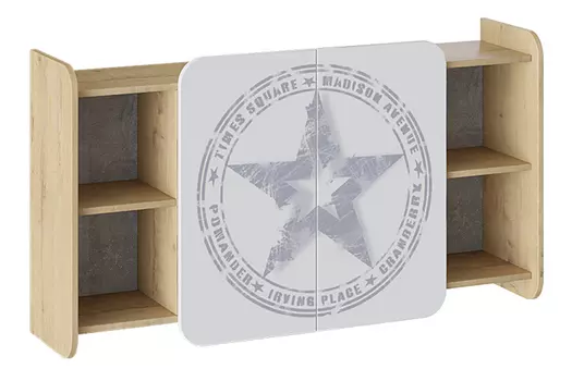 Шкаф навесной Мегаполис