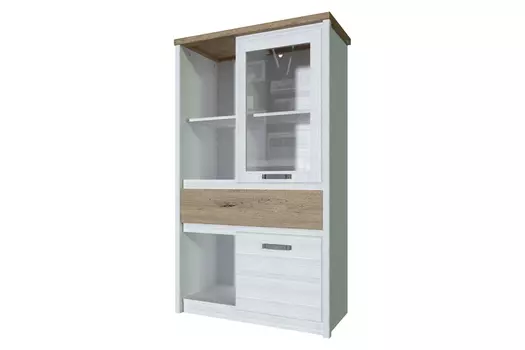Шкаф с витриной Provence