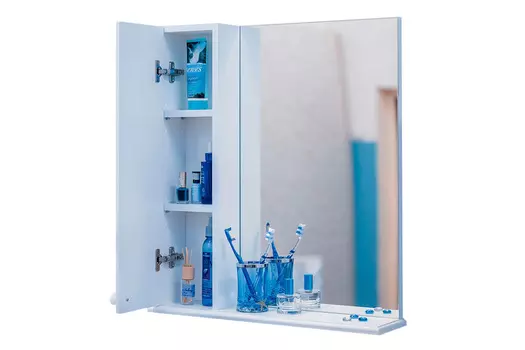 Шкаф с зеркалом левый Карина