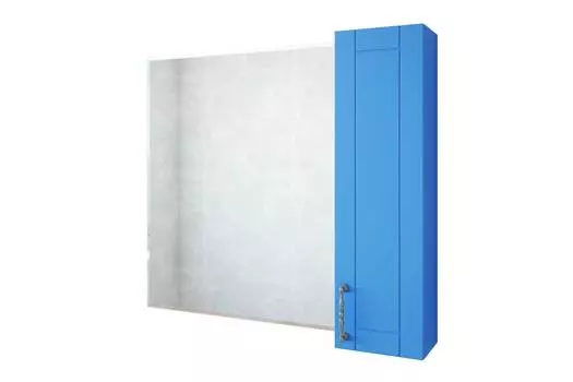 Шкаф с зеркалом правый Глория